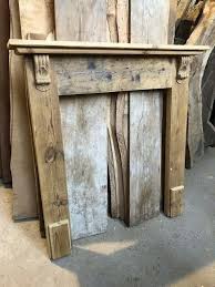 Reclaimed Pine Wooden Fire Surround
