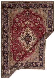 tabriz persian rug red 348 x 245 cm