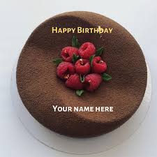 name on birthday cakes and cards