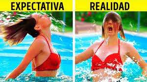 24 SITUACIONES DIVERTIDAS QUE DEFINITIVAMENTE TE HAN SUCEDIDO| EXPECTATIVA  VS REALIDAD - YouTube