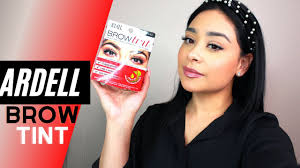 ardell brow tint at home you