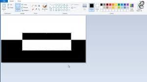 to invert colors in paint in windows 10