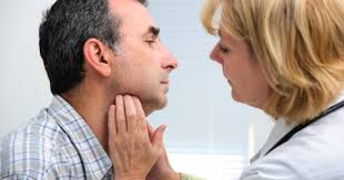 swollen lymph nodes in your neck or