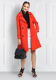 Red Long Jacket For Women In India