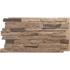 Faux Stone Siding Panel