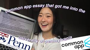 From large research universities to small liberal arts colleges, over 800 colleges in the united states use the common application. Common App Essay That Got Me Accepted To The Ivy League Tips Upenn Youtube