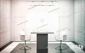blank white luxury office interior