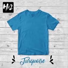 Html, css or hex color code for turquoise is #40e0d0. Jual Termurah Kaos Polos Anak Warna Biru Turquoise Anti Bakteri Jakarta Barat Kartono One Store Tokopedia