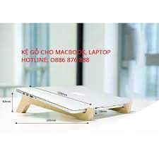 Giá đỡ laptop gỗ 2 trong 1 cho máy tính macbook, laptop chắc chắn bền đẹp -  Giá Đỡ Laptop Thương hiệu OEM