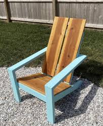 modern adirondack chair super sized