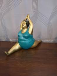 Brass Yoga Fat Lady Art Variety Styles