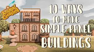 10 ways to make simple panel buildings