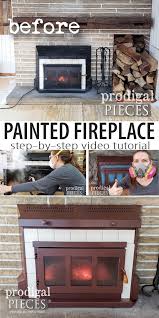 Painted Fireplace Insert Step By Step