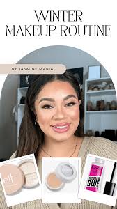 winter makeup routine jasmine maria