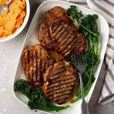 simple marinated grilled pork chops