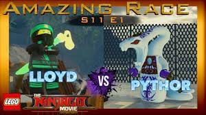 Amazing Race - Lloyd vs Pythor!! S11 E1 (LEGO Ninjago Movie Videogame) -  YouTube
