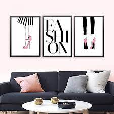 Buy The Modern Fashion Wall Art Set