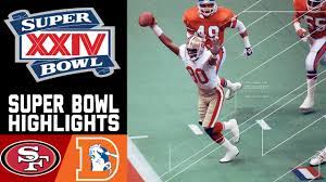 Super Bowl XXIV: 49ers vs. Broncos ...