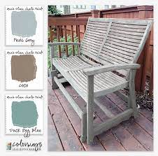 painting patio furniture painted