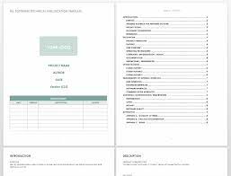 free technical specification templates