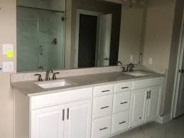 replace with two over bathroom vanity