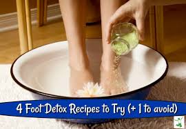 need a foot detox what to do and
