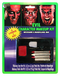 devil make up set as halloween make up