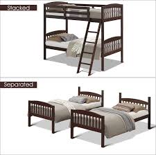 how to separate bunk beds or turn bunks