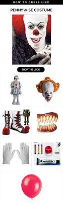 clown it pennywise costume guide