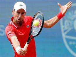 Novak djokovic had to sweat and dive and bleed, but eventually the world no. Novak Djokovic Overcomes Second Set Blip To Reach Belgrade Final Tennis News Times Of India