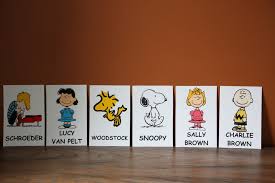 Peanuts Table Character Cards Charlie