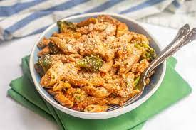 Creamy Broccoli Chicken And Bacon Pasta Keeprecipes Your Universal  gambar png