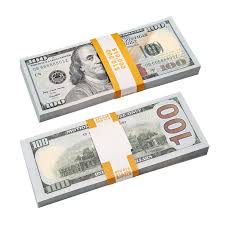Real fake money for sale. 100 Dollar Bill For Sale Prop Movie Money For Film Kid Play Games