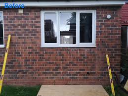 Brick Out New Patio Door In