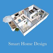 smart home design floor plan on the