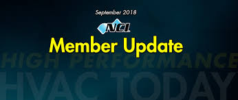September 2018 Nci Member Update High Performance Hvac Today