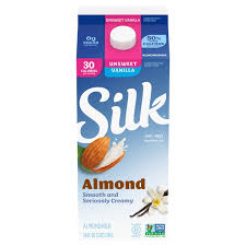 silk almond milk vanilla dairy free