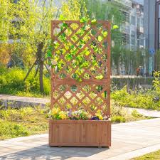 Outsunny Wooden Gardening Display