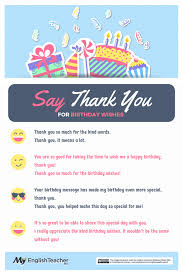 Wishing happy birthday to the best person i've ever met in this world. How To Say Thank You For Birthday Wishes Myenglishteacher Eu Blog