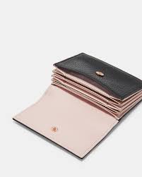 Maybe you would like to learn more about one of these? Textured Leather Concertina Credit Card Holder Black Purses And Card Holders Ted Baker Row