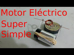 un motor eléctrico super sencillo