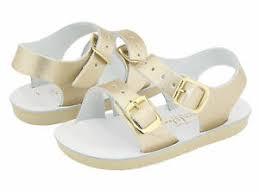 Details About New Infant Toddler Saltwater Sandal Sea Wee 2020 Gold Sun San By Hoy Shoes