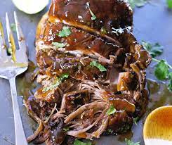 slow cooker asian pork roast with