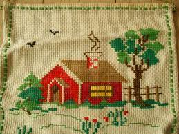 Cross Stitch Wall Hanging