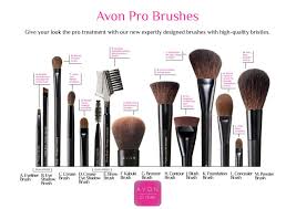Avon Pro Brush Chart X More Than Makeup Online