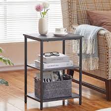 Vecelo 3 Tier Small Table 11 8 In W