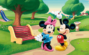 hd wallpaper mickey mouse and minnie