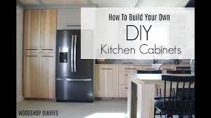 build your own diy kitchen cabinets