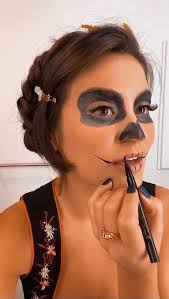 5 simple halloween makeup looks