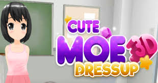 cute moe 3d dressup play at